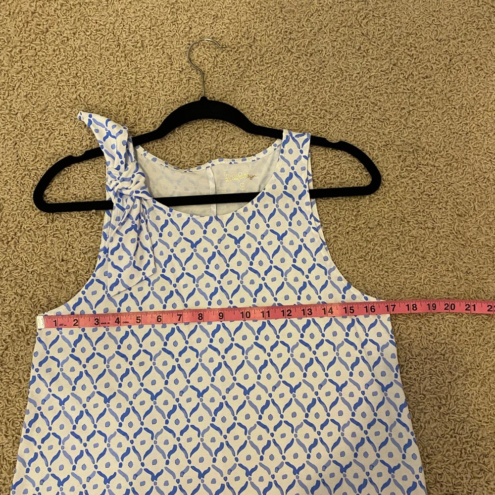 Lilly Pulitzer EUC A-Line Engineered Dress S 💙 - Picture 10 of 10
